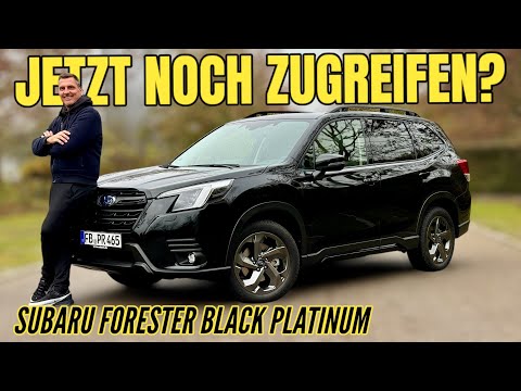 SUBARU FORESTER: Dein alter Neuer? EDITION BLACK PLATINUM - Sondermodell  im Test | e-Boxer | 2024