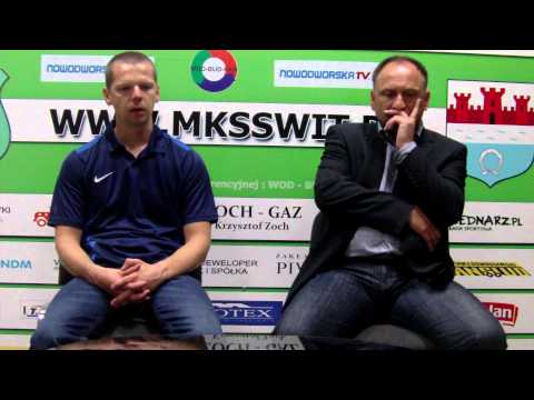 mksswit.pl Konferencja po meczu MKS Świt - Stal Rzeszów 1:0 08.09.2012
