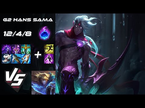 G2 Esports Hans Sama BOTTOM Varus vs Ezreal - EU Challenger Patch 25.S1.7