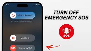 How To Turn OFF Emergency SOS On iPhone