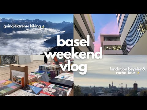 a weekend in basel | beyeler & roche tour | fall festival 2022 | cecii vlogs