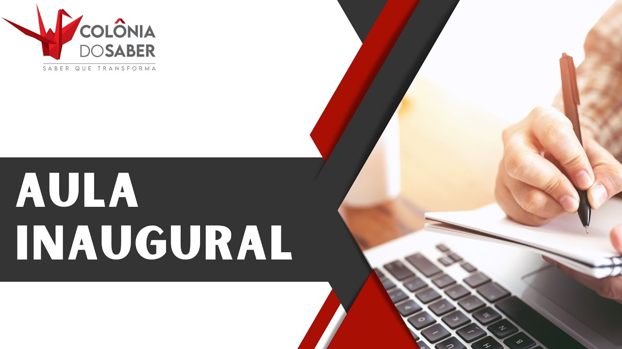Aula Inaugural - Curso Formação de Professores