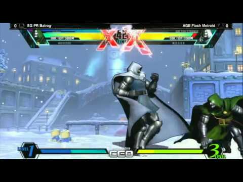 UMvC3 EG PR Balrog vs AGE Flash Metroid - CEO2013 Day 3