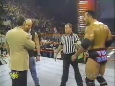 Stone Cold vs The Rock (IC Title)