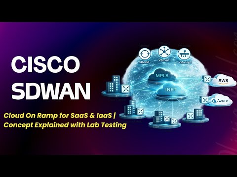 Cloud On Ramp for SaaS & IaaS | Concept Explained with Lab Testing