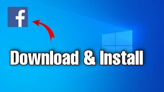How To Install Facebook on Laptop | How to install facebook in laptop windows 10