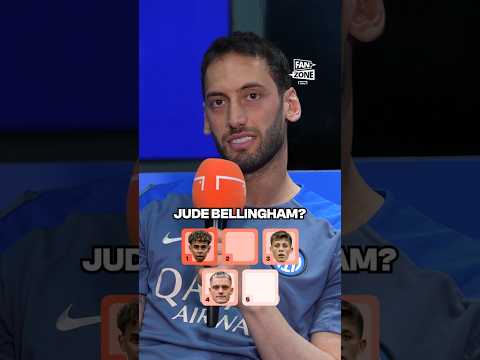 CALHANOGLU blind ranks YAMAL, BELLINGHAM & more 👀 #shorts #football #soccer