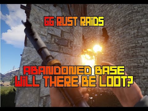Rust Raids - Abandoned Base - Any Loot Inside?   - GVG 2x Rust Server