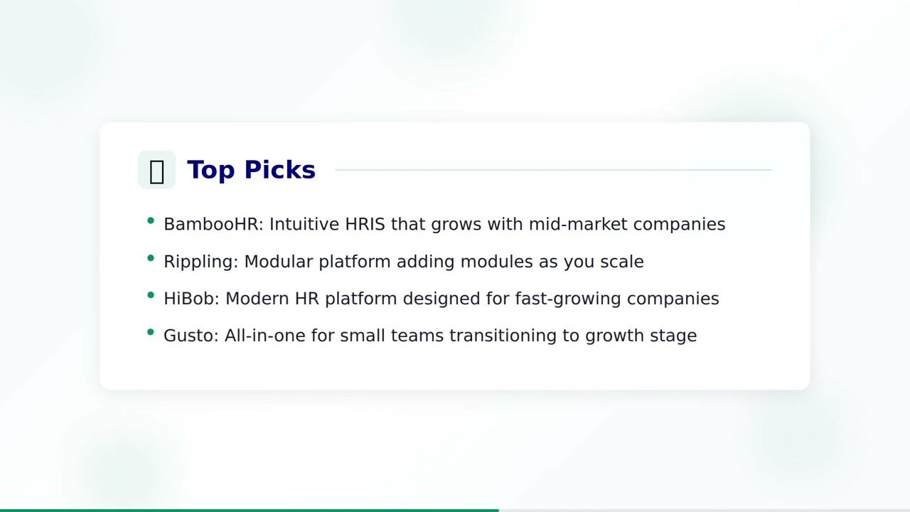 Best HR Software for Growing Companies (50-500 Employees) in 2026