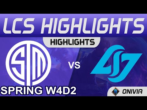 TSM vs CLG Highlights LCS Spring Season 2022 W4D2 Team SoloMid vs Conter Logic Gaming by Onivia