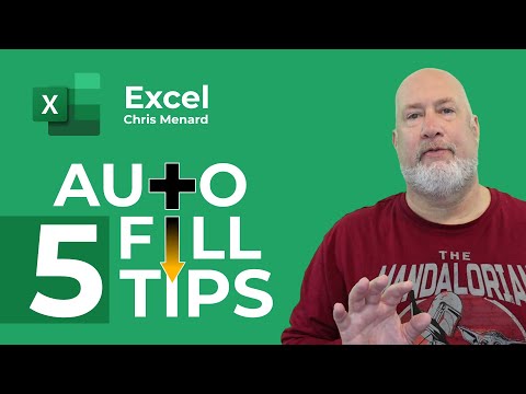 Excel - Five AutoFill tips for dates, numbers, and text