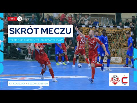 Texom Eurobus Przemyśl - Constract Lubawa 3:2 SKRÓT | 10. kolejka (2025/26)