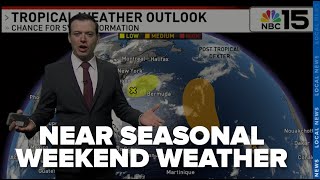 Near seasonal weekend weather - WPMI NBC 15