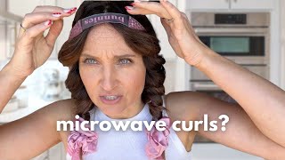 Try MiCROWAVE Curls with ME! | Will They Work? (FAB or FAiL) by Cute Girls Hairstyles