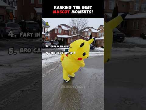 Ranking The Best Mascot Moments!