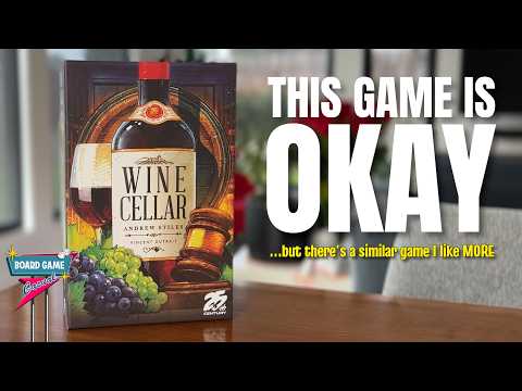 Wine Cellar is okay, but there's a similar game I like better... (Review)