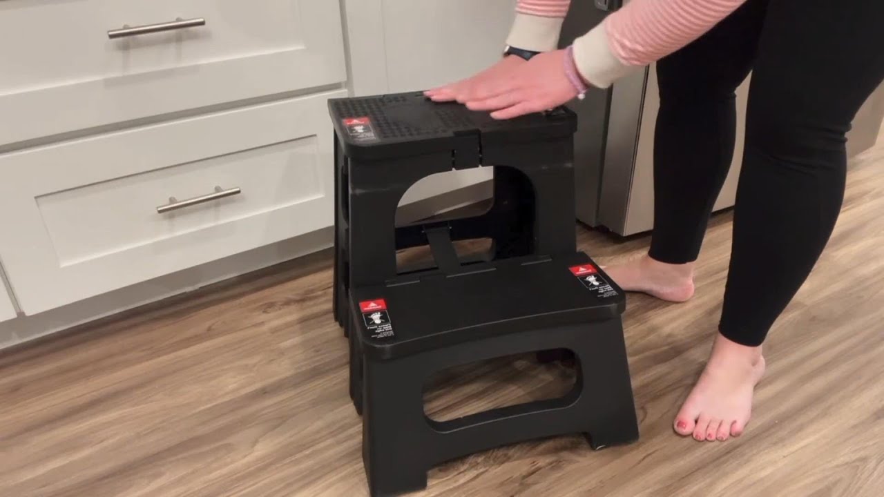 STOODER 2-Step Stool - Upgraded Stable A-Frame