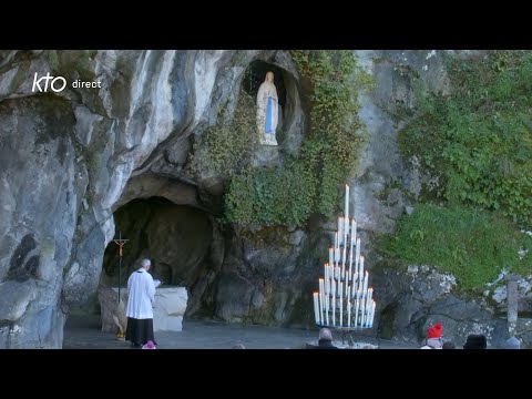 Chapelet du 12 janvier 2024 à Lourdes