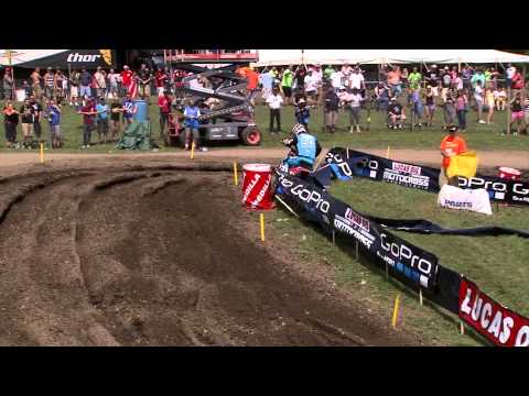 Unadilla 250 Moto 1: Jessy Nelson Crash
