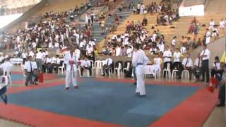 preview picture of video 'Leandro Nunes   Campeonato Brasileiro de karate Maceió 2010'