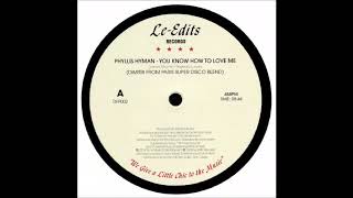 Phyllis Hyman - You Know How To Love Me  [ dimitri from paris disco mix ]