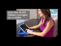 ALZO Tablet Lounger and Valise - Tablet iPad Reader Kindle Stand