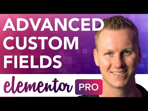 Elementor Pro And Advanced Custom Fields Tutorial 2024