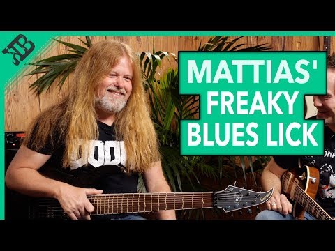 Mattias Eklundh plays the blues ?! | Lesson | Licks with Kris #2