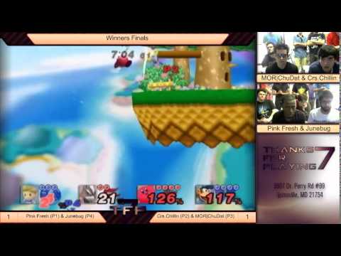 TFP7 - Pink Fresh (P1) & VGz|Junebug (P4) vs CRS.Chillin (P2) & MOR|ChuDat (P3) PM Winners Finals
