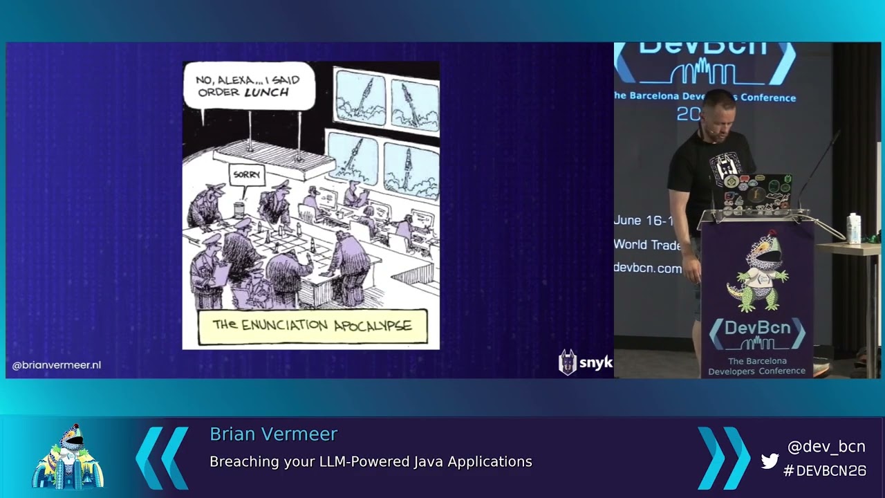 Brian Vermeer - Breaching your LLM-Powered Java Applications