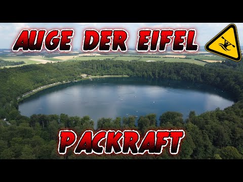 Mit dem Packraft auf dem Vulkan See - Auge der Eifel | Packraft Tour