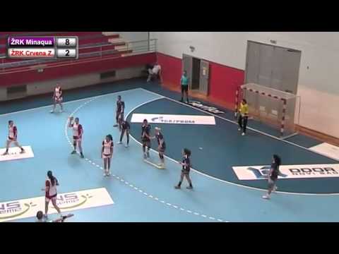 07.03.2015. ŽRK Minaqua - ŽRK Crvena Zvezda 1. poluvreme