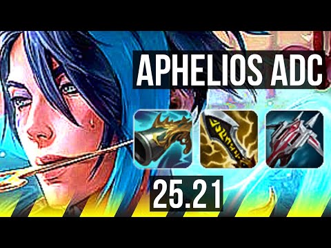 APHELIOS & Thresh vs YUNARA & Heimerdinger (ADC) | Legendary | KR Master | 25.21