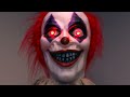 Läskig clown 161 cm