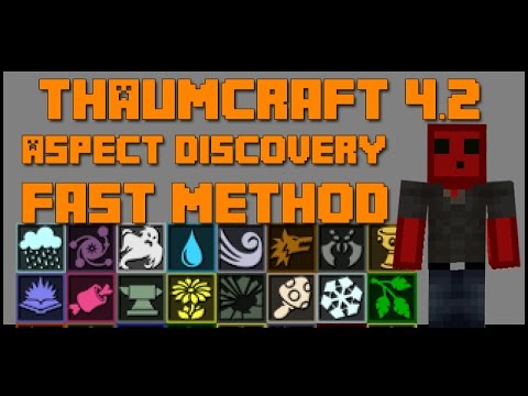 Thaumcraft 4.2 - Fast Aspect Discovery - [Spoilers]