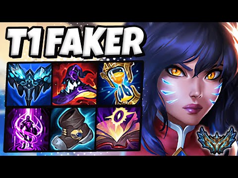T1 Faker Ahri MID vs Veigar - Patch 12.9 Korea Challenger ✅