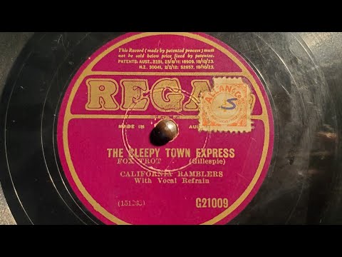 The Sleepy Town Express - California Ramblers (1931)