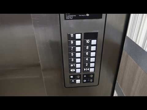 Strange Otis Series 1 Traction Elevators at The Breakers Resort, Palmetto Building, Myrtle Beach, SC