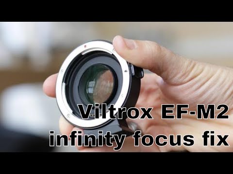 Viltrox EF-M2 infinity focus fix #viltrox #ef-m2 #focus