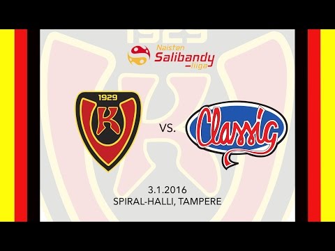 Naisten Liiga: Koovee-Classic, 3.1.2016, Maalikooste