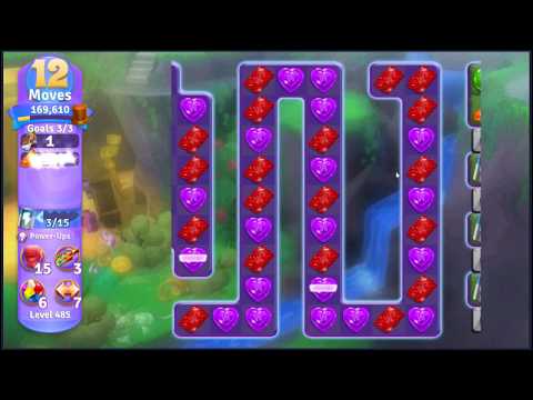 Wonka's World of Candy Level 485 - NO BOOSTERS + FULL STORY 🍫 | SKILLGAMING ✔️