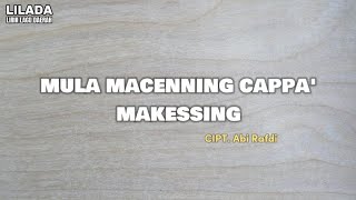 Download lagu Mula Macenning Cappa' Makessing - Abi Rafdi | LIRIK LAGU BUGIS mp3 Download lagu Mula Macenning Cappa' Makessing - Abi Rafdi | LIRIK LAGU BUGIS mp3
