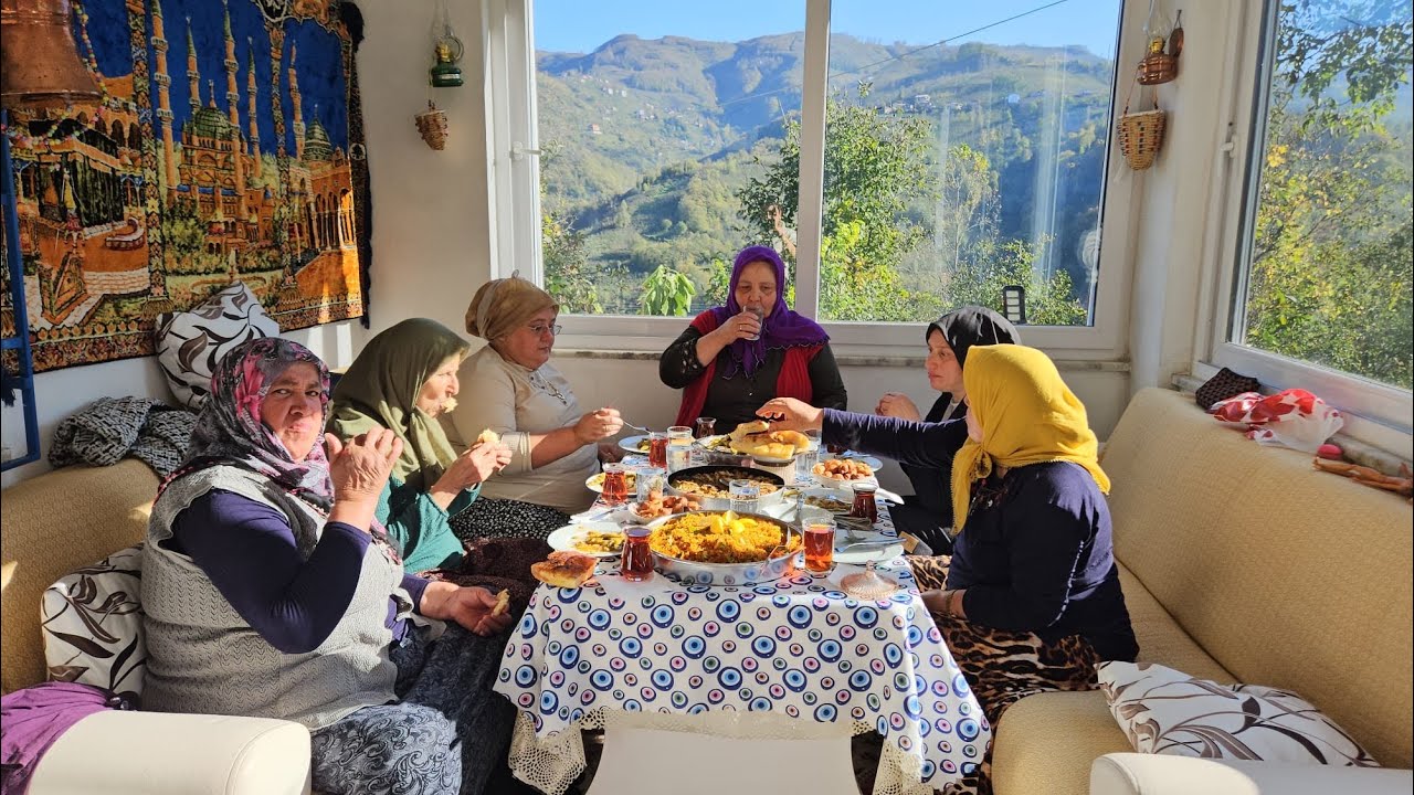 KOMŞUMLARIM GELDİ KENDİLERİ PİŞİRDİLER ‼️🤭