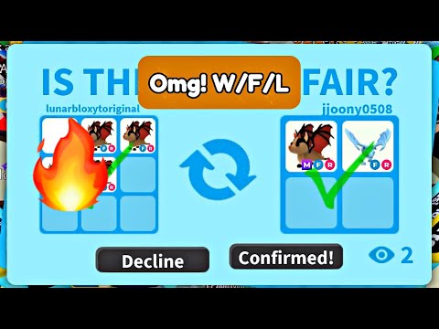 🔥 A ‘PERFECT’ Adopt Me Trade.. (BIG WIN)