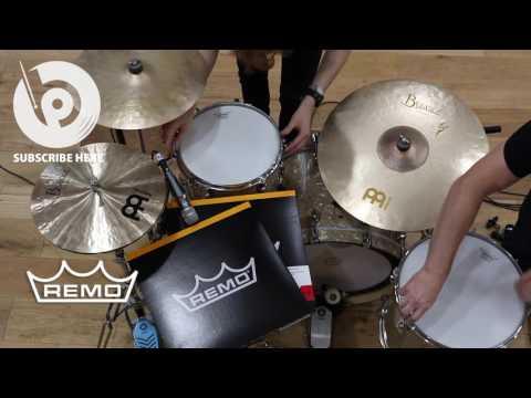 Remo Vintage Ambassador v Vintage Emperor Shoot out!