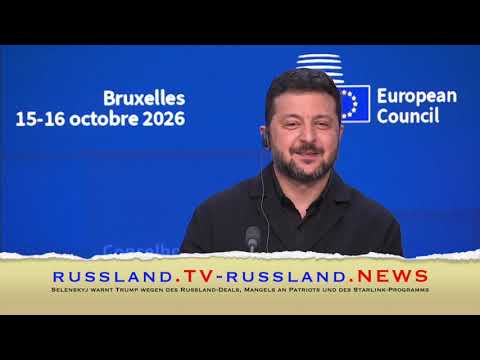 Selenskyj warnt Trump wegen des Russland Deals, Mangels an Patriots und des Starlink Programms