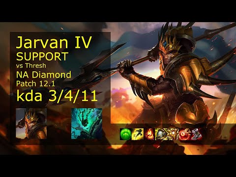 Rank 3 NA Jarvan IV: Support vs Thresh