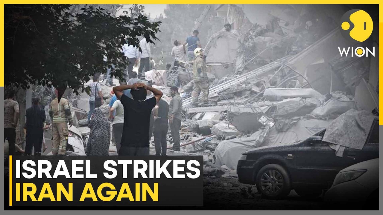 Israel Launches Massive Strikes In Iran, Says 20 Coordinated Air Operations Carried Out In 24 Hours