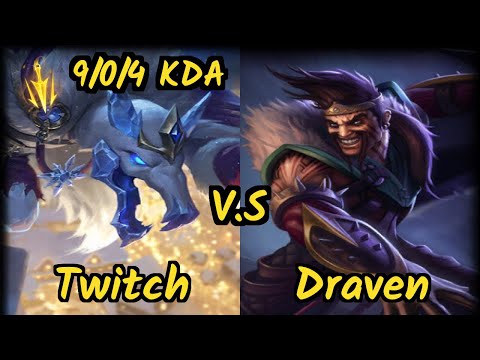 GGSA LOD (TWITCH) vs DRAVEN - 9/0/4 KDA BOTTOM ADC GAMEPLAY - NA Ranked DIAMOND