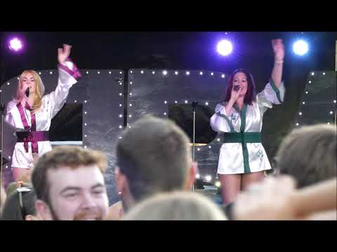 ABBA REVIVAL PARTY IN THE PARK RUSHDEN 2-7-2022